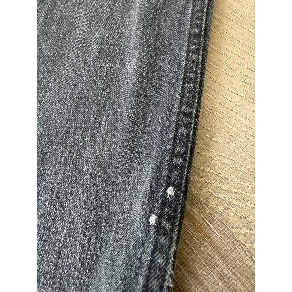 Gucci Uniform Jeans Men Size 48 Black Denim Italy Distressed Straight Leg Casual - Picture 16 of 16